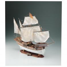 Schiffsmodell aus Holz: Cocca Veneta