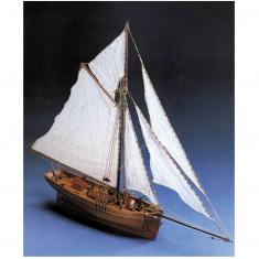 Maqueta de barco de madera: Shenandoah