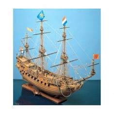 Maquette bateau en bois : Prins Willem