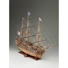 Wooden ship model: HMS Victory