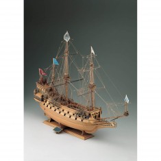 Maquette bateau en bois : La couronne