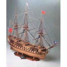 Wooden Ship Model : HMS Bellona