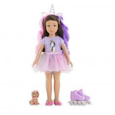 Poupée mannequin Mes Corolle Girls : Coffret Luna Licorne