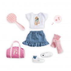 Vêtements pour Poupée Mes Corolle Girls : Dressing Romantique