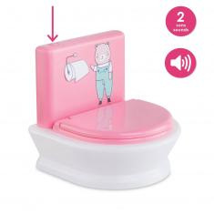 Accessoires pour ma corolle poupée 36cm et mon grand poupon 30cm: Toilettes interactives