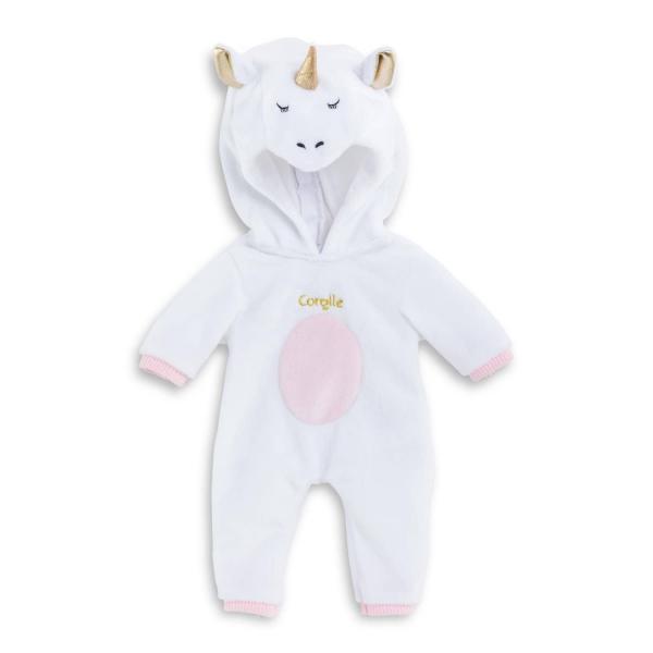 Clothing for my Corolle 36 cm doll: Unicorn Pajamas Jumpsuit - Corolle-9000212060