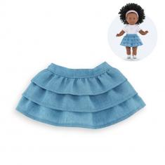 Ruffled skirt for my Corolle doll