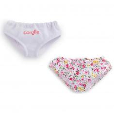 Ropa para mi muñeca Corolle 36 cm: Conjunto Braguitas