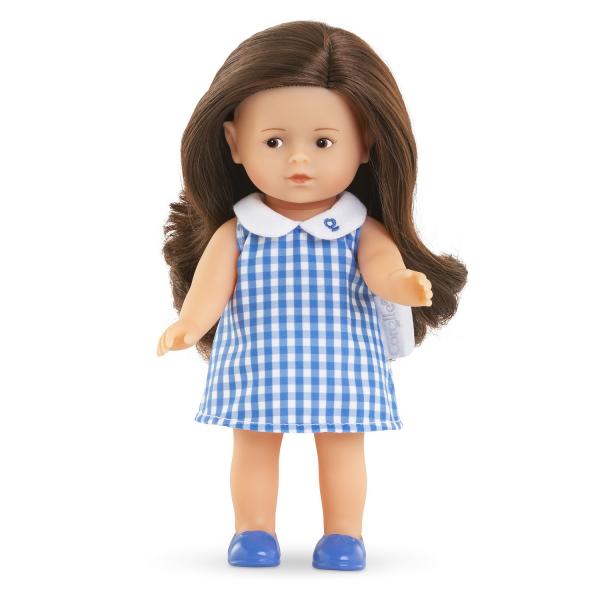 Mini corolline doll 20 cm: romy vichy - Corolle-9000240160