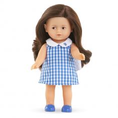 Mini poupée corolline 20 cm : romy vichy