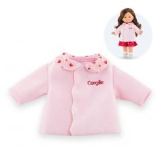 Heart petals coat - My Corolle doll