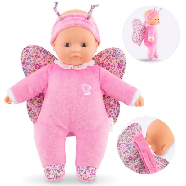 My Corolle cuddly toy: 30 cm baby doll: Pti' Coeur Papillon - Corolle-9000100460
