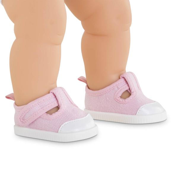 Schuhe für mein großes 36 cm großes Corolle-Baby: Rosa Turnschuhe - Corolle-9000141510