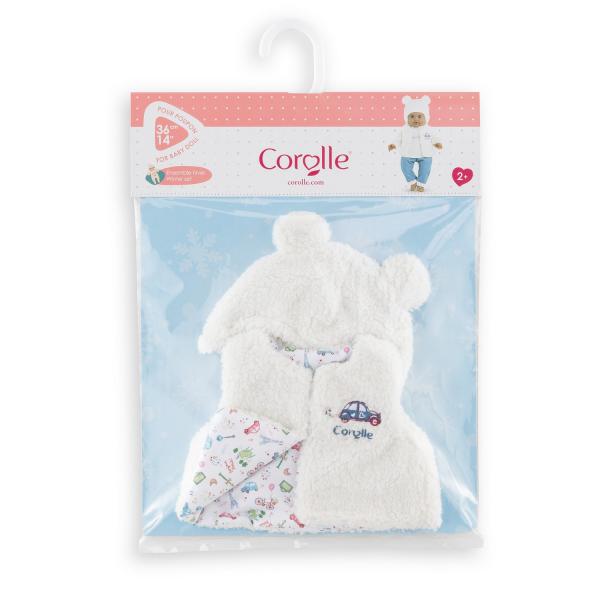 Clothing for Large 36 cm baby doll: Winter set - Weekend in Paris - Corolle-9000141740