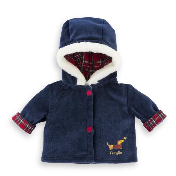 Vêtement pour Grand poupon 36 cm : Manteau -Corolle en fêtes - Corolle-9000141770