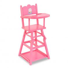 Accessories for 36/42 cm baby doll: Pink High Chair