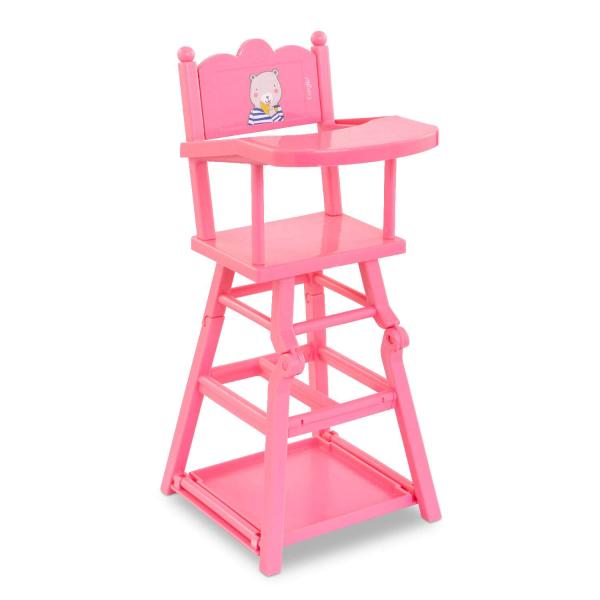 Accessories for 36/42 cm baby doll: Pink High Chair - Corolle-9000141290