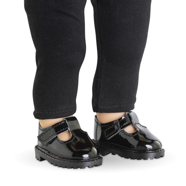 Vêtement pour ma poupée Corolle 36 cm : Babies vernies noires - Corolle-9000212990