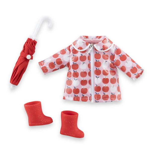 Coffret vêtement pour ma poupée Corolle 36 cm : Jour de pluie et accessoires - Corolle-9000212820