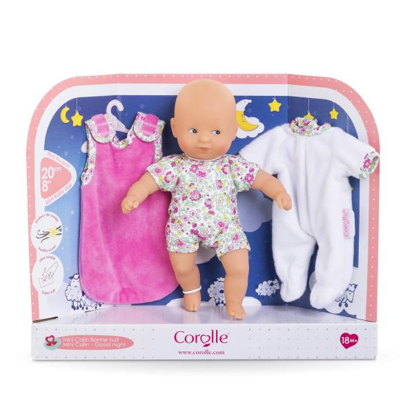 My first Corolle baby box: Mini Calin Bonne Nuit Jardin en Fleurs - Corolle-9000120260