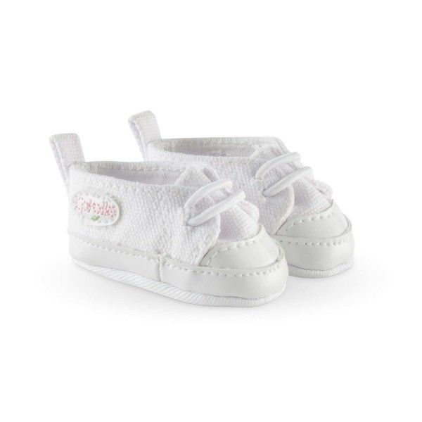 Chaussures pour mon grand poupon Corolle 36 cm : Baskets blanches - Corolle-FCW21