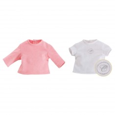 Clothes for 36 cm baby dolls my Corolle: T-shirt set