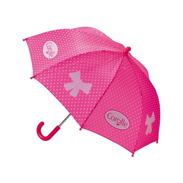 Parapluie rose à pois blancs - Corolle-W8689OP