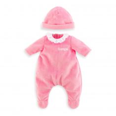 Vêtements pour grands poupons 36 cm Mon classique Corolle : Pyjama Rose et Bonnet