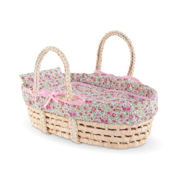 Accessories for my big Corolle doll: Braided Bassinet for 36 and 42 cm dolls - Corolle-9000141350