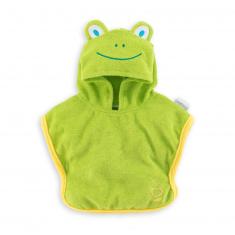 Clothing for my large 36 cm Corolle baby doll: frog bath cape