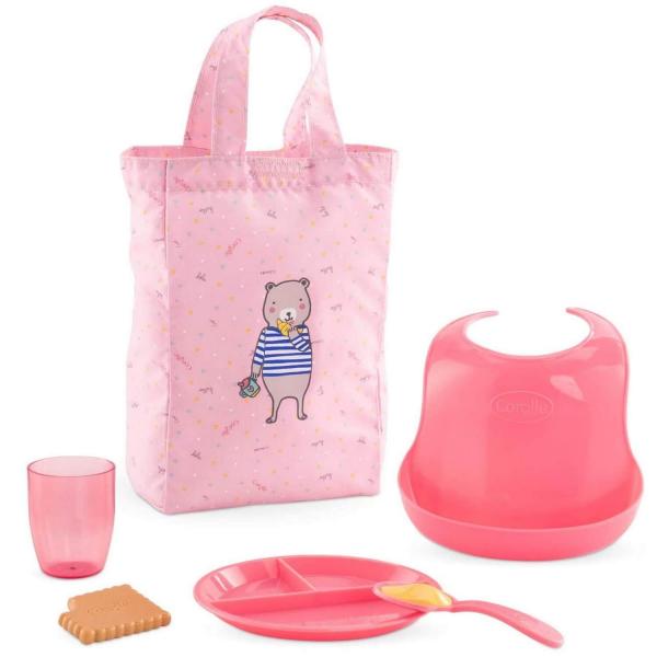 Accessory for my large Corolle baby doll 36 to 42 cm: bag meal box - Corolle-9000140690