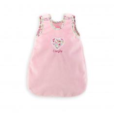 Clothing for 30 cm baby doll Corolle: flowered sleeping bag