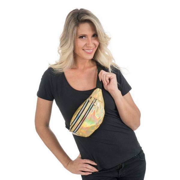 Iridescent Gold Fanny Pack - RDLF-13441-81