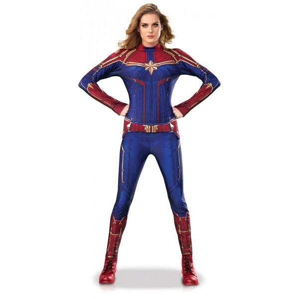Luxury Captain Marvel Movie™ Costume - Adult - I-700600-Parent