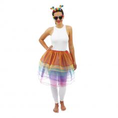  Half rainbow tutu