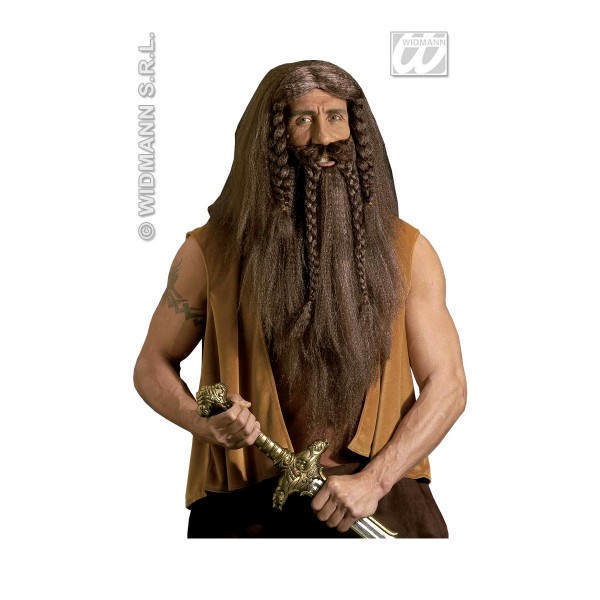 Adult Barbarian Wig - B6334W