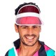 Miniature 80s Visor Cap - Pink