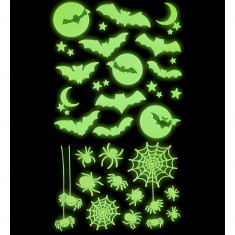 Decorative fluorescent stickers - Halloween