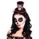 Miniature  Headband with Hat - Dia De Los Muertos