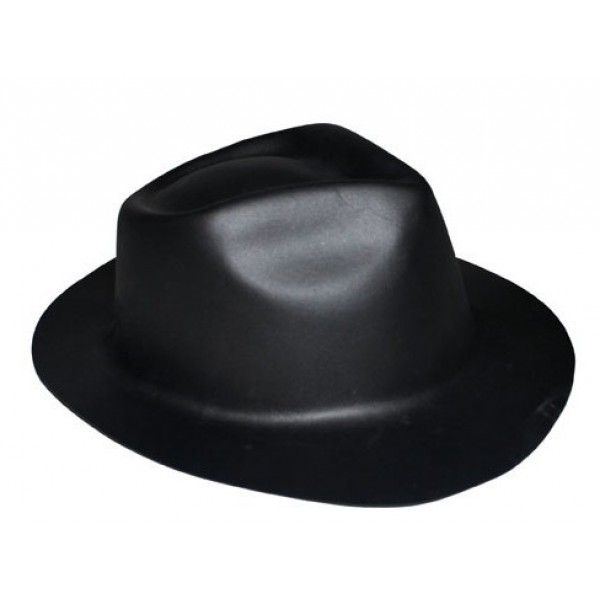 Al Capone Hat - Black - 60399