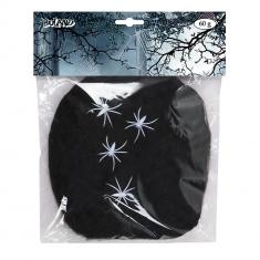 Black spider web decoration 60 g