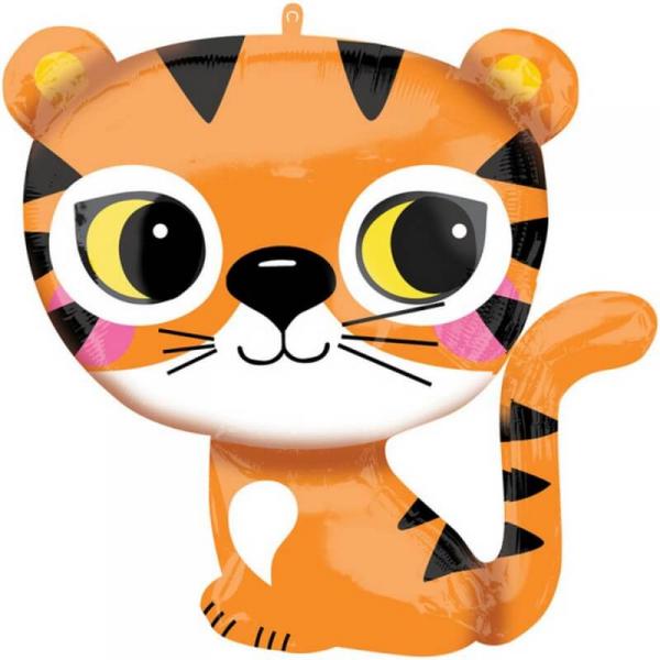 Aluminum Balloon 63 cm: Tiger - 4122101