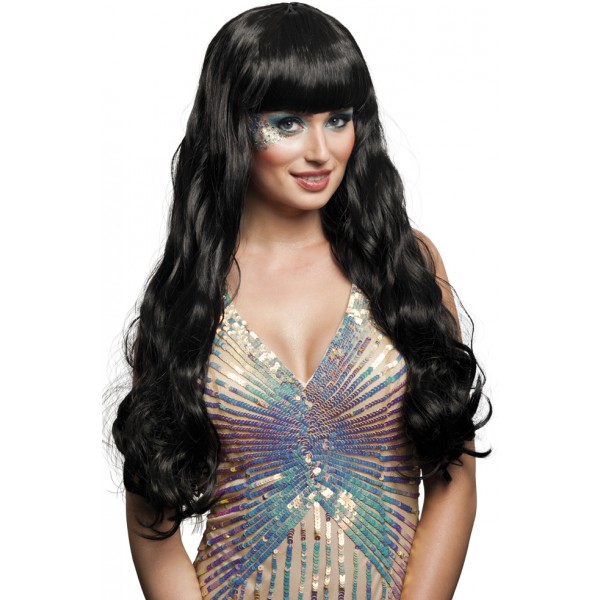 Fairy Mermaid Wig - Black - 85750