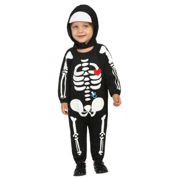 Little Skeleton Costume - Baby - Mixed - 18192-Parent