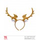 Miniature Christmas Reindeer Headband