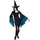 Miniature Witch Costume - Black and Blue - Adult