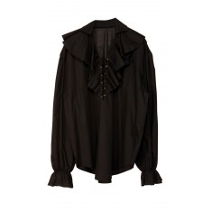 Renaissance Pirate Black Shirt - Women