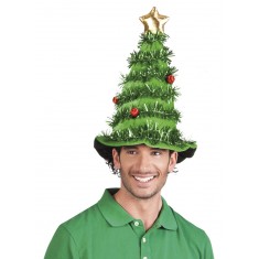 Christmas Tree Hat - Adult