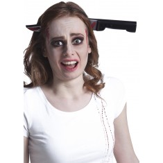 Bloody Knife Headband - Halloween