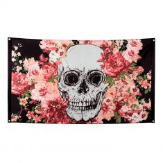 Polyester flag: Day of the dead